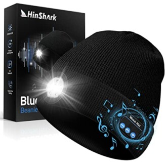 Stocking Stuffers for Him - LED Bluetooth Beanie Hat Review